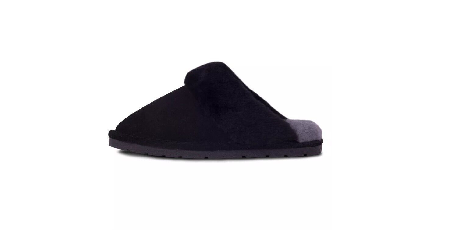 CLOUD NINE LADIES SHEEPSKIN SCUFF CNS-100-BLACK BRAND NEW - AllSportsWearUSA